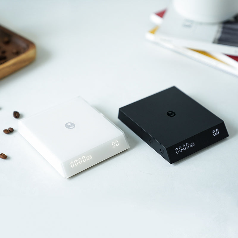 TIMEMORE Coffee Scale with Timer Black Mirror Nano White-4