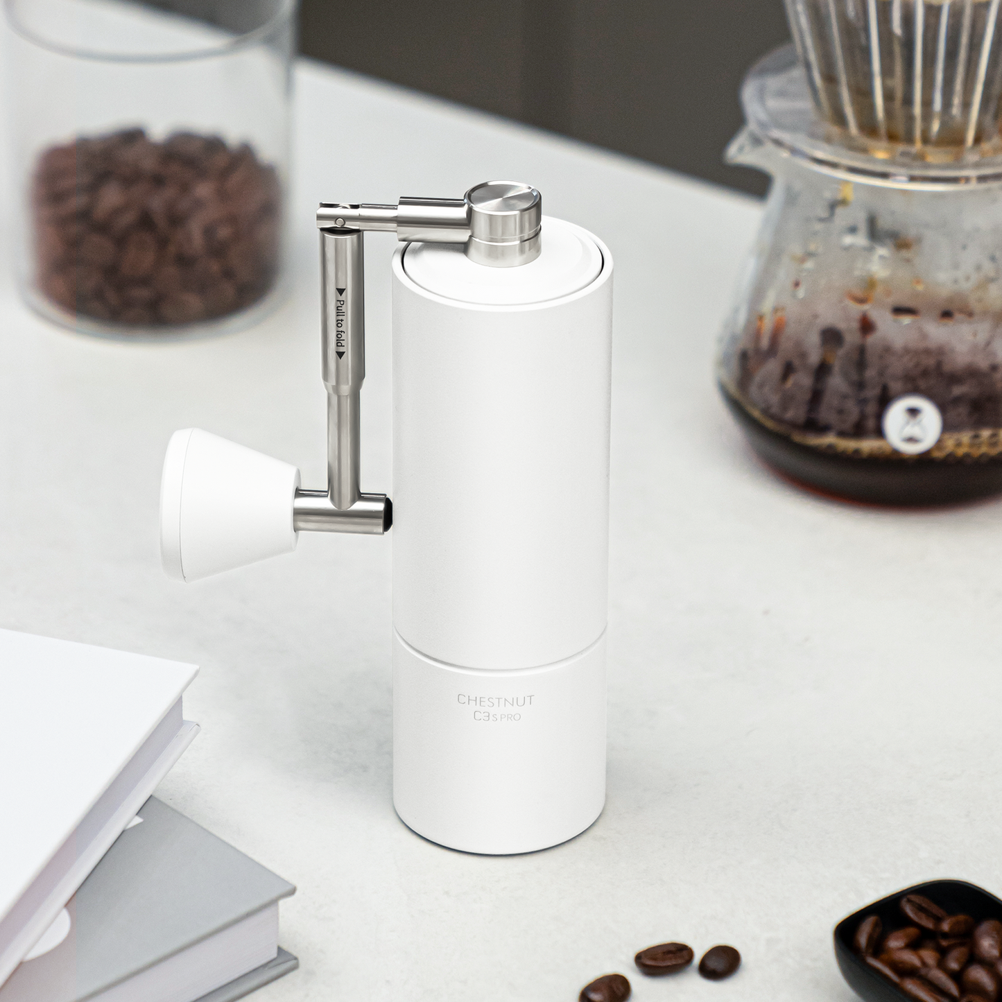 TIMEMORE CHESTNUT C3s - Stone White-4